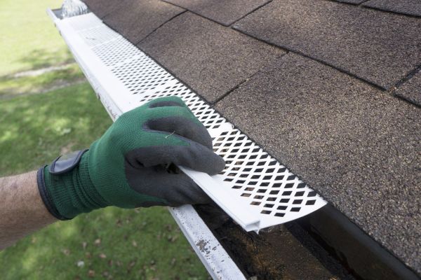 Gutter Cap Installation in Dacula